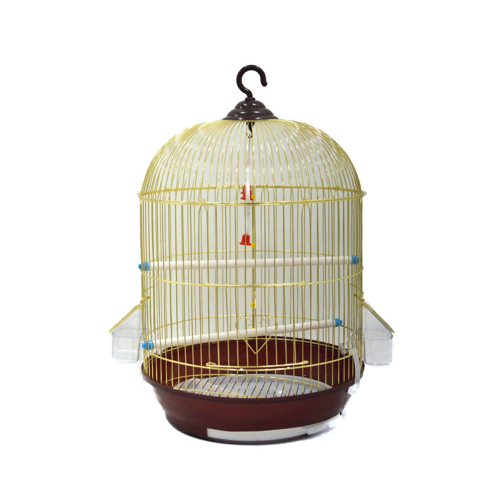Round metal bird cage 