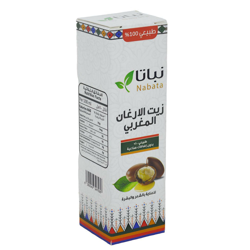 زيت الارغان المغربي من نباتا للشعر والبشرة 100مل