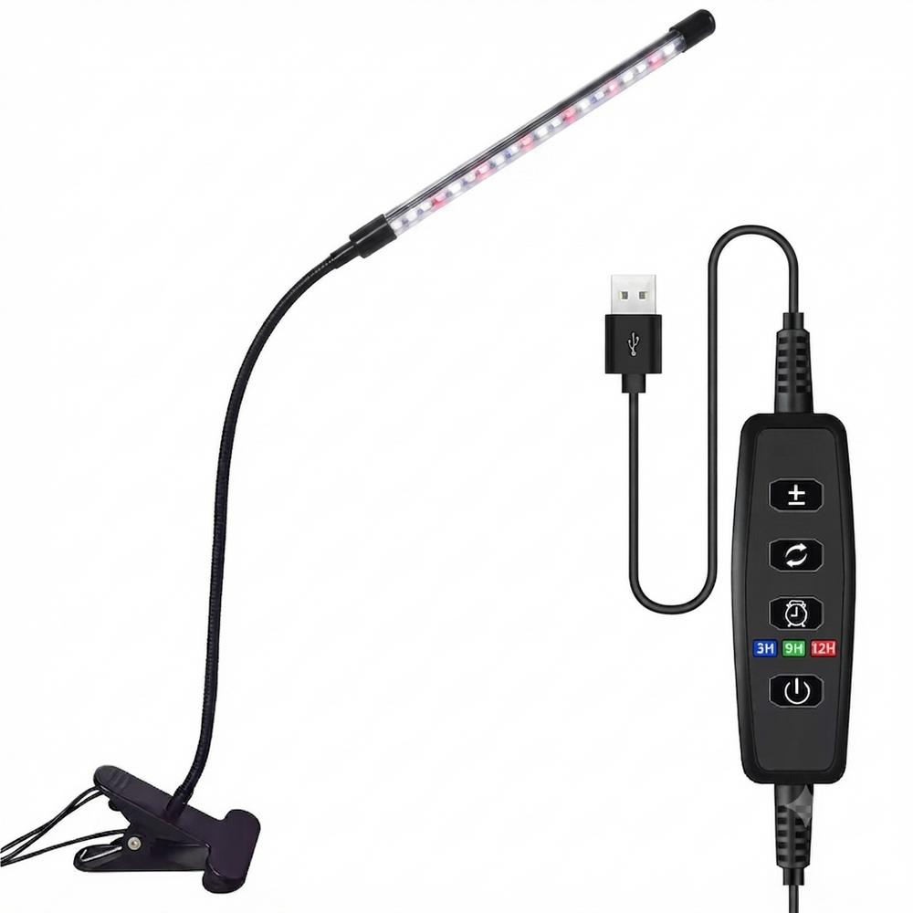 مصباح LED بكابل USB  احترافي كامل الطيف لنمو النباتات الداخلية