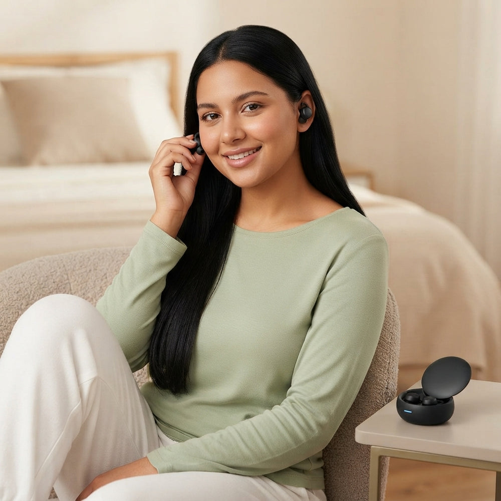 سماعات أذن لاسلكية X68 TWS تقنية Bluetooth 5.3 مع ميكروفون وعزل للضوضاء