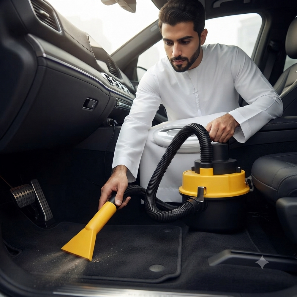 مكنسة كهربائية محمولة متعددة الاستخدامات للسيارة والمنزل
