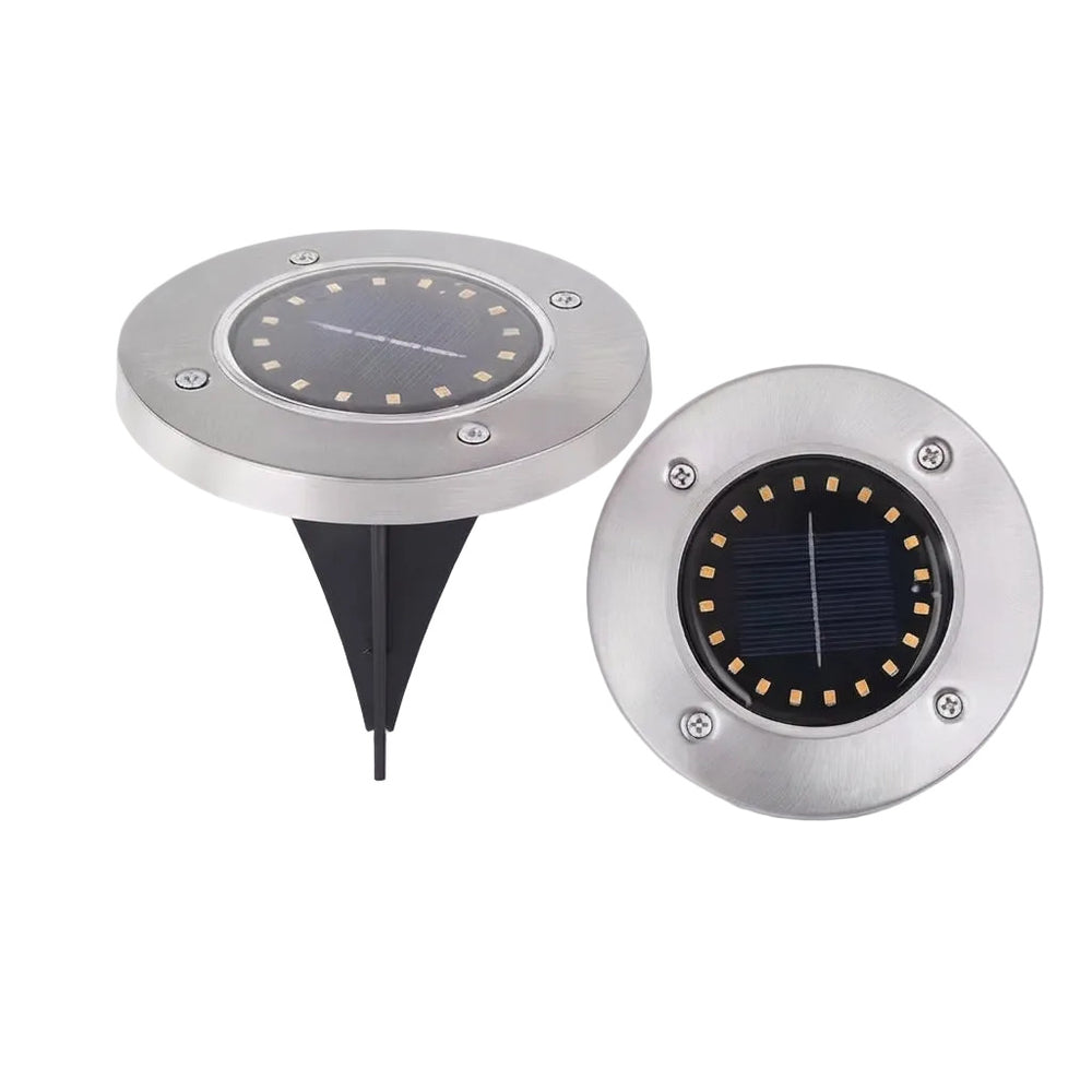 مصباح شمسي أرضي LED للحدائق والممرات