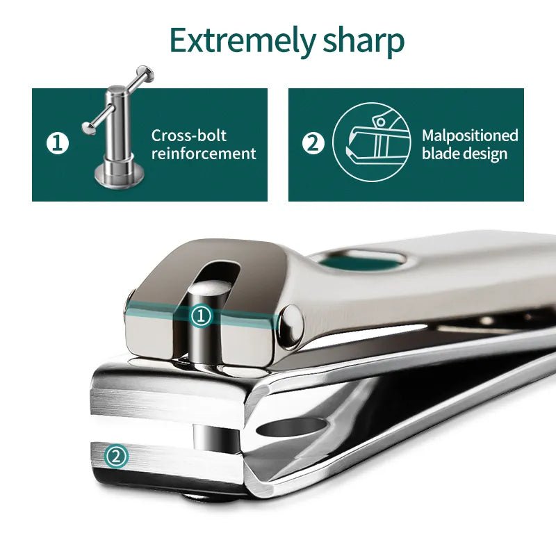 Mr. Green Stainless Steel Nail Clippers in 2 Sizes with or without File
