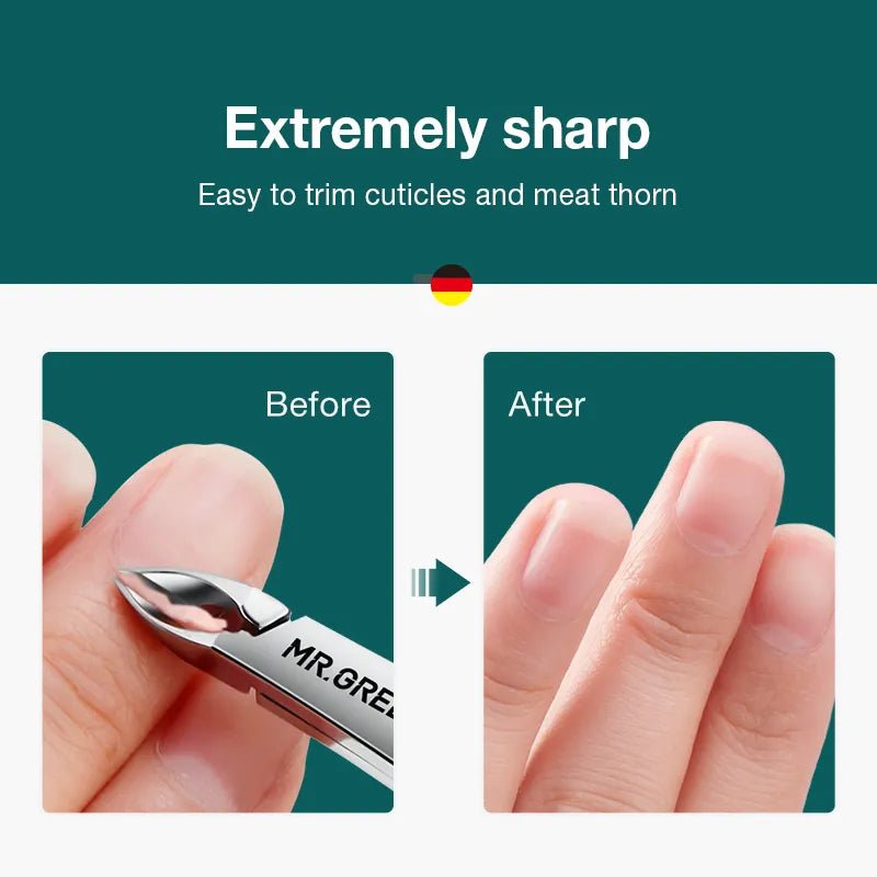 Mr. Green Stainless Steel Nail Clipper and Cuticle Remover 