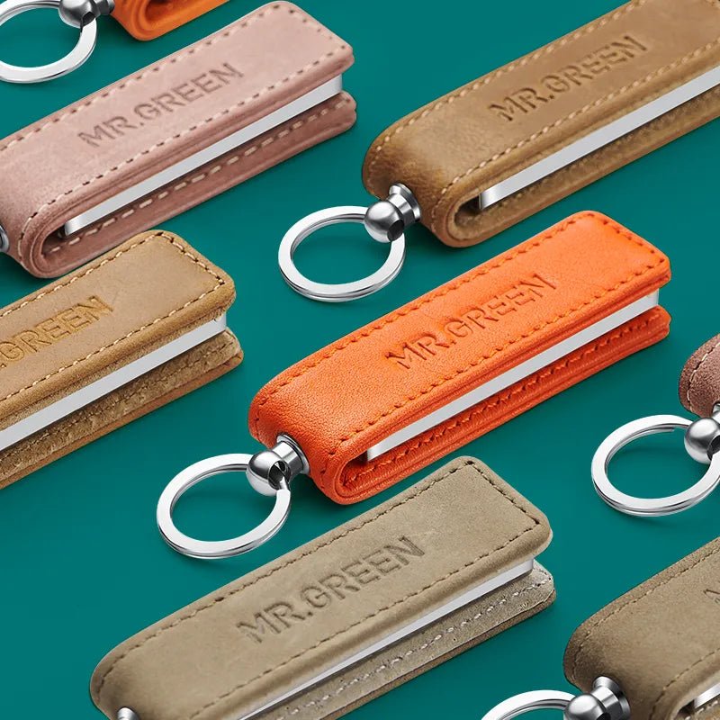 Mr. Green Stainless Steel Nail Clipper with Leather Case