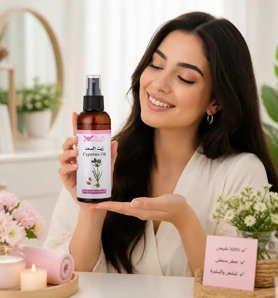 Natural Sa'ad Oil to Get Rid of Excess Body Hair from Kuwait Shop - 125 ml