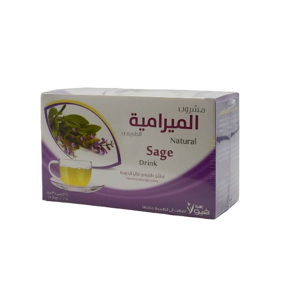 مشروب الميرامية الطبيعي زهرة فيولا 24كيس