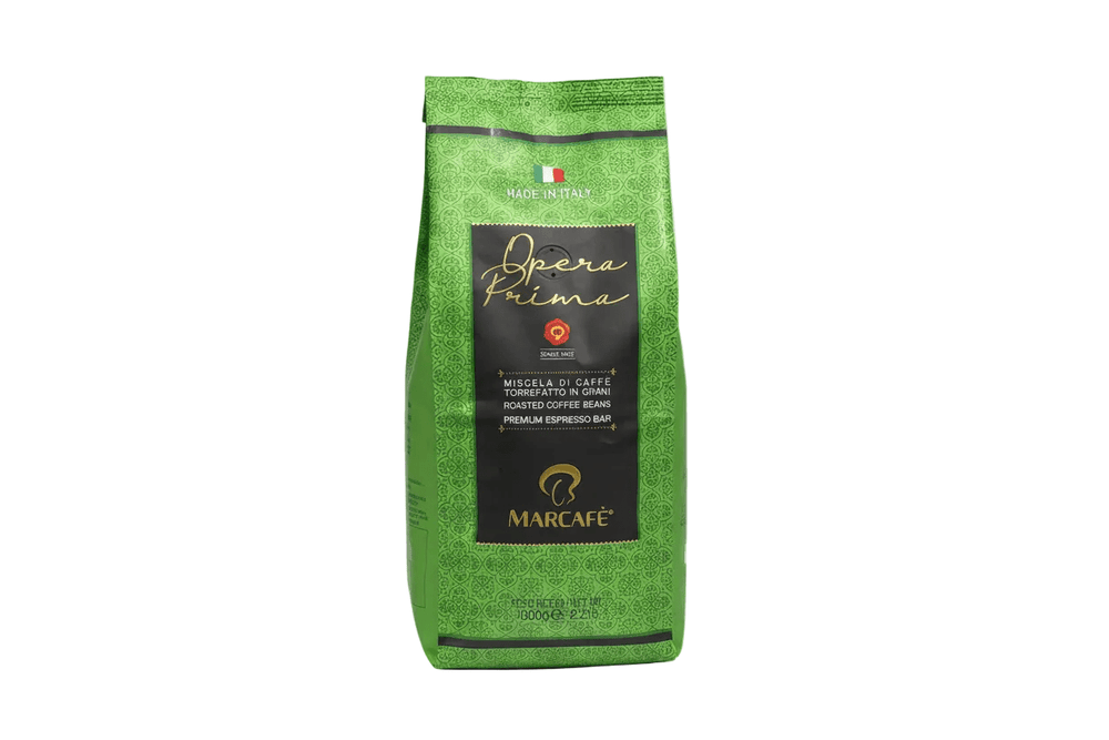 Marcafe OPERA PRIMA مزيج إسبريسو فاخر 80% أرابيكا / 20% روبوستا 1 كجم