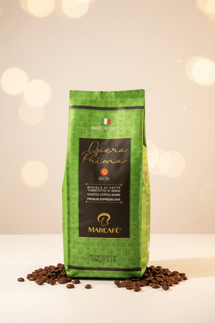 Marcafe OPERA PRIMA مزيج إسبريسو فاخر 80% أرابيكا / 20% روبوستا 1 كجم ...