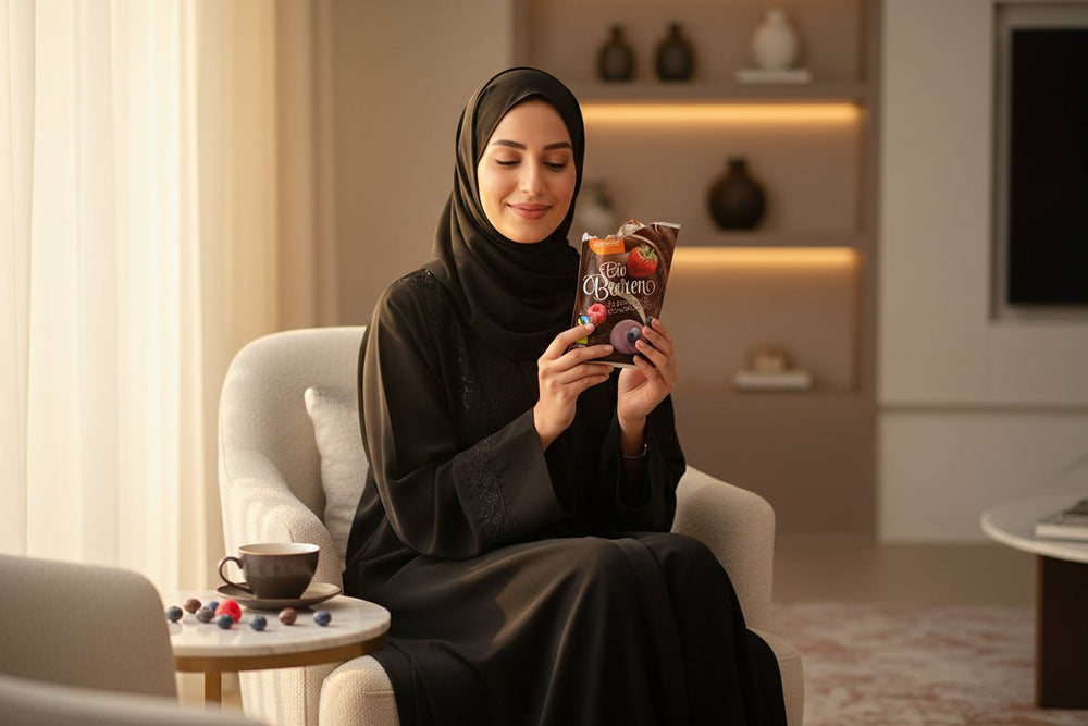 شوكلاته الفواكه المجففة خليط التوت بالفواكه العضوية 50 جم