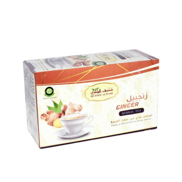 Natural Ginger Drink from Qatouf Al Wadi, 24 Bags