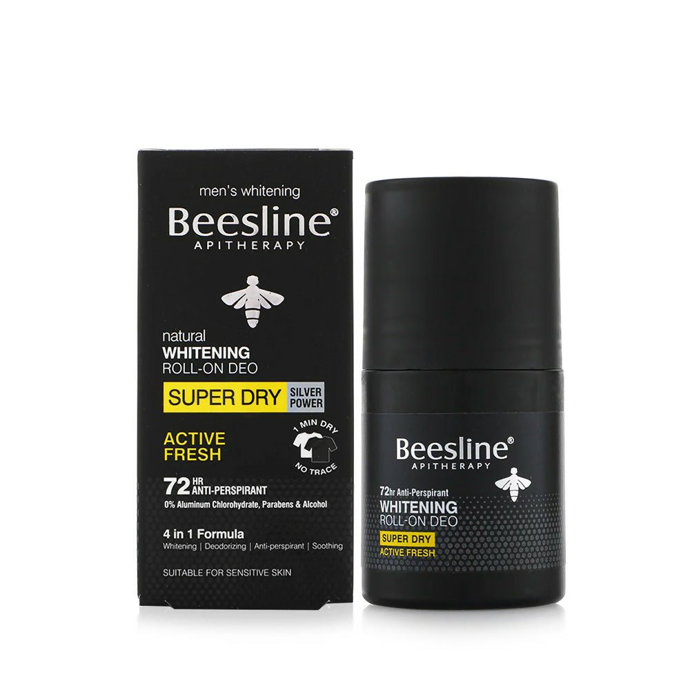 Beesline Men Active Fresh Dry Whitening Deodorant 50ml