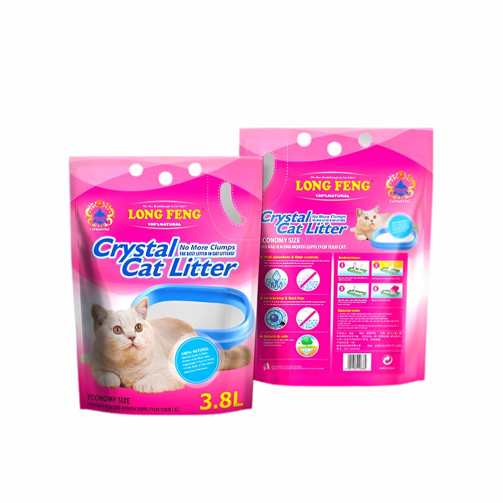Long Feng Crystal Rose Cat Litter 3.8L 