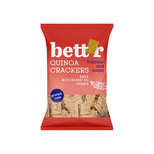 بسكويت الكينوا بنكهة الكركم والكمون 100 غرام من  SO