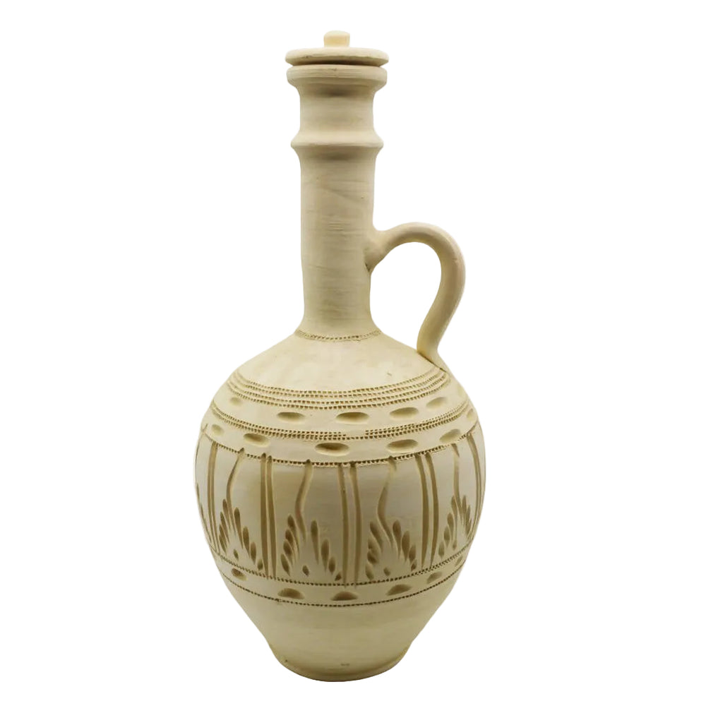 3.5L Clay Water Jar with Lid