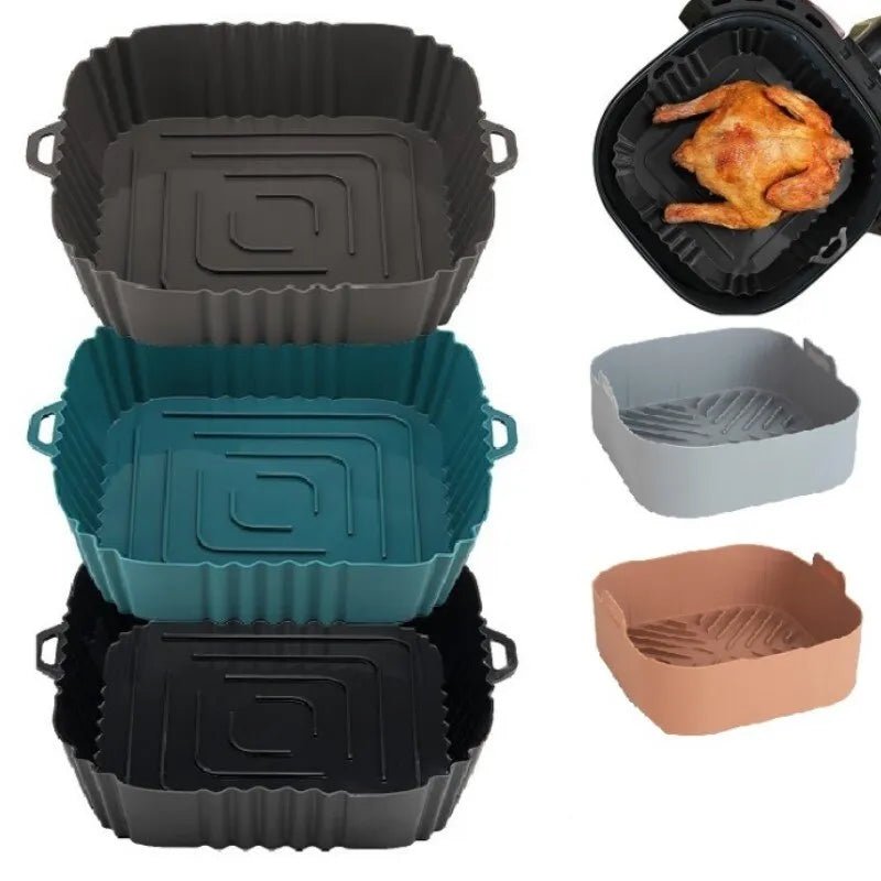 Reusable Silicone Air Fryer Basket Liner