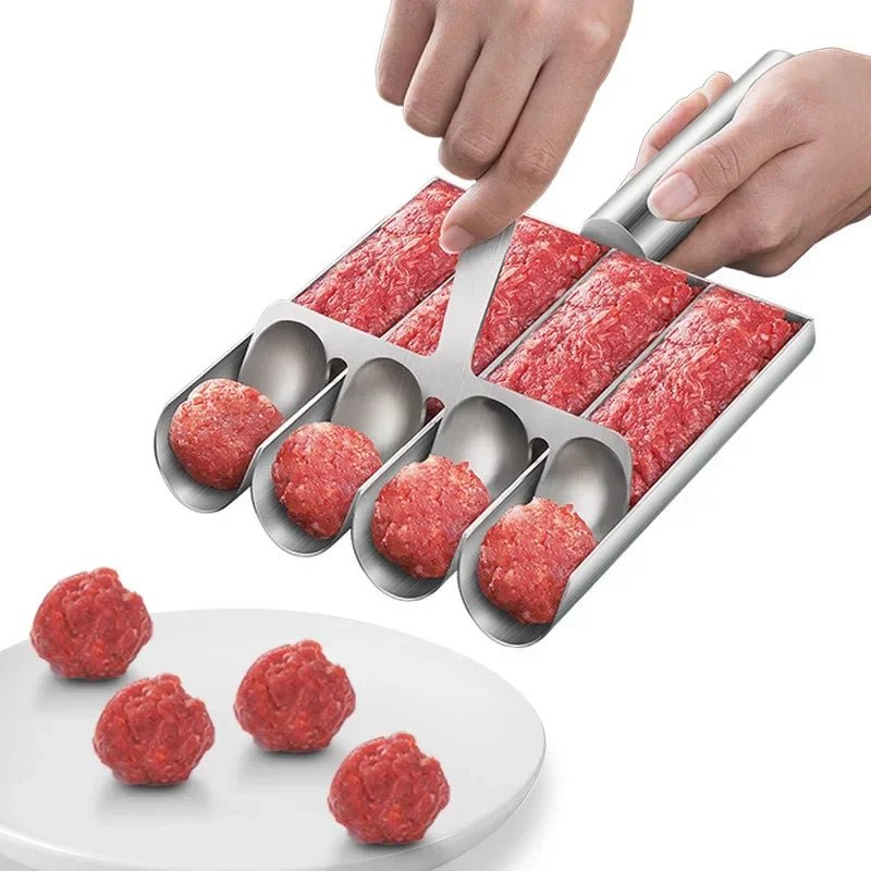 Non-stick manual meatball maker, easy to release