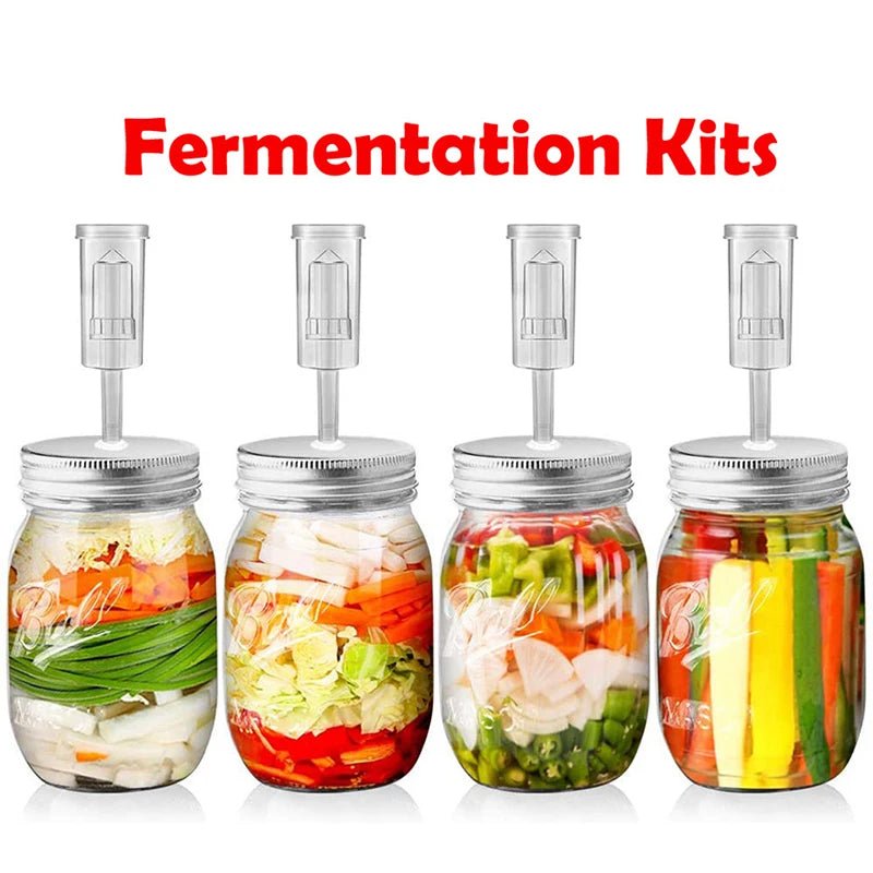 Mason Jar Lid with Airlock - 86mm/70mm