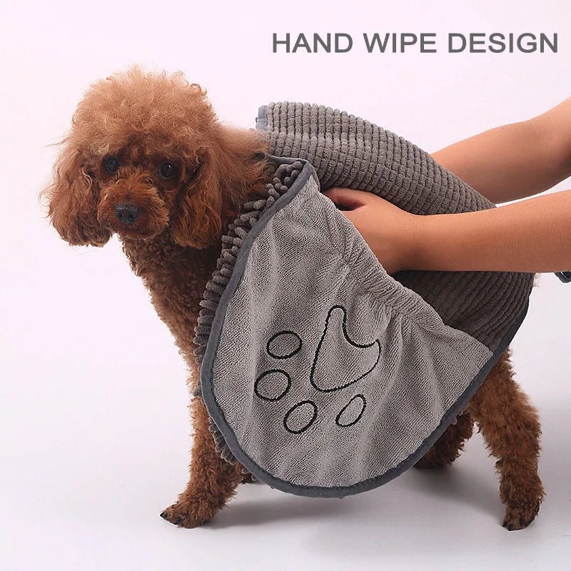 Pet Drying Towel | Quick Drying Bathrobe for Dogs and Cats