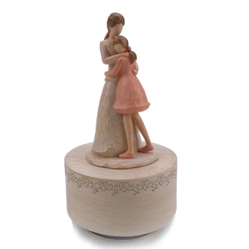 Music Box Gifts for Mom - Sculpted Musical Figurine Gift for Mother's Day and Thanksgiving