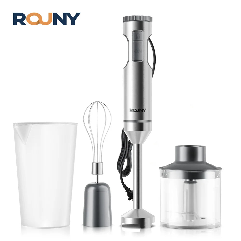 خلاط يدوي ROUNY 4 في 1 قوي 1000 واط