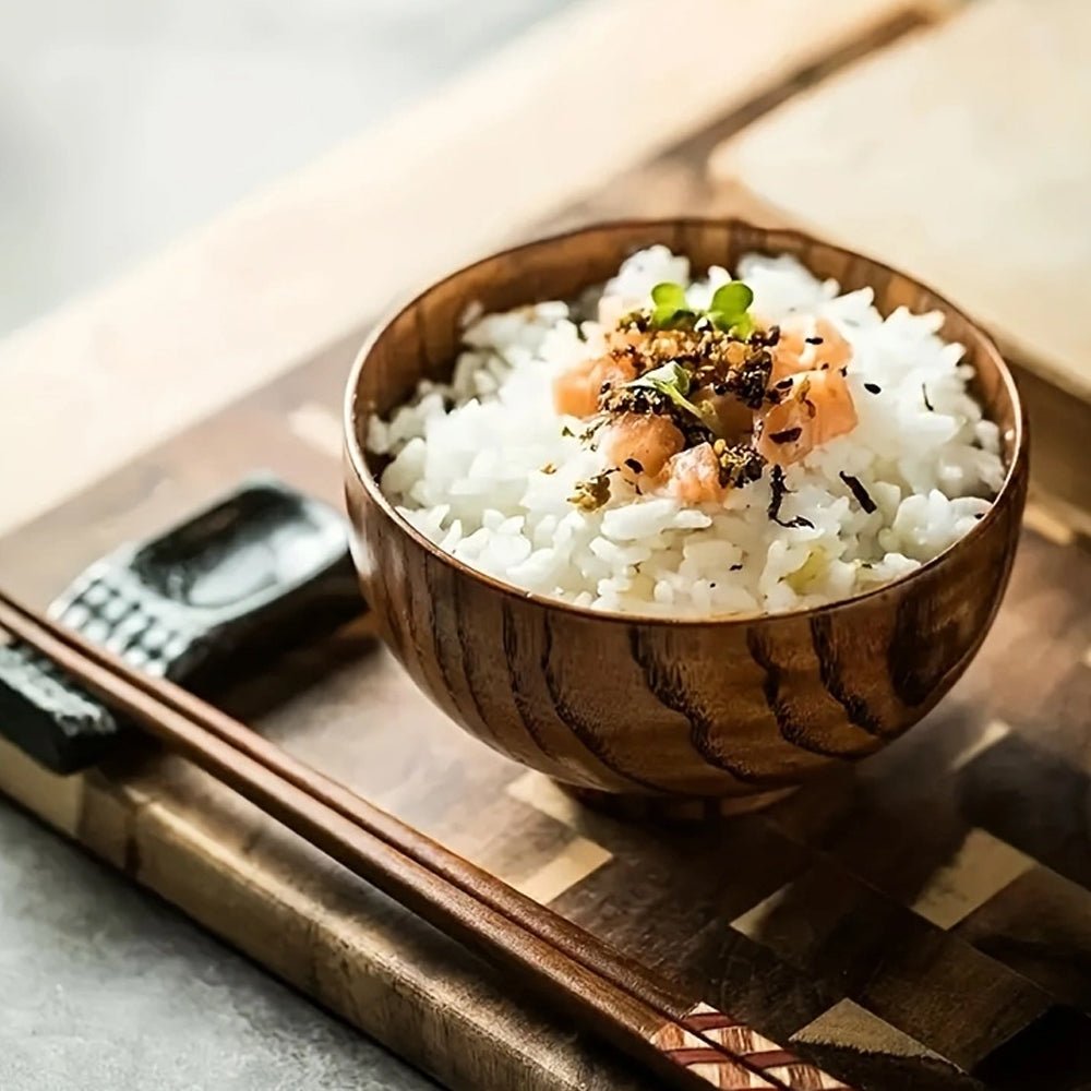 Wooden serving bowl in multiple sizes