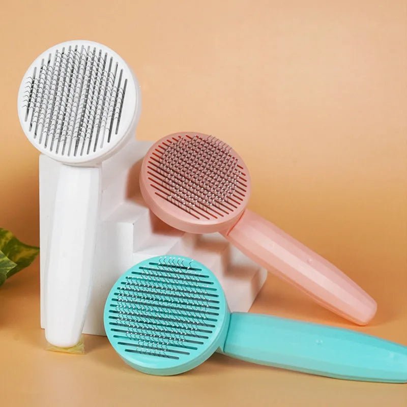 Multi-purpose cat hair brush 