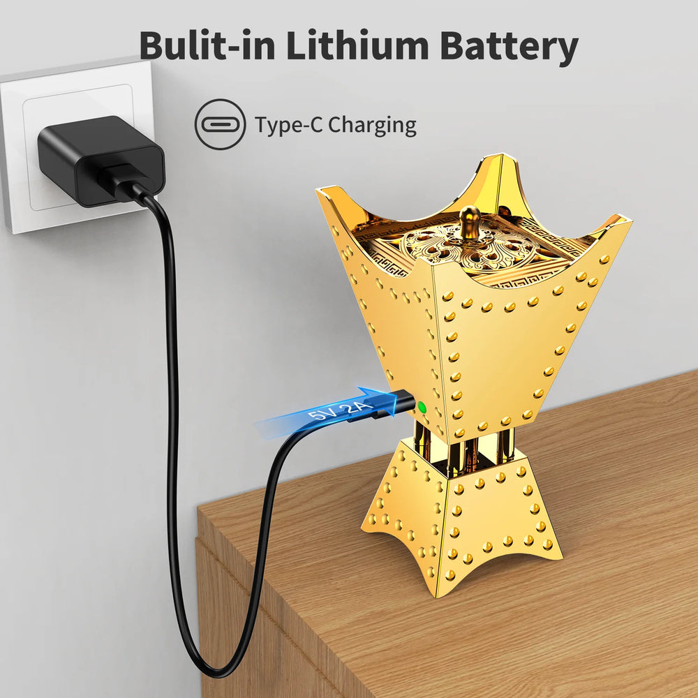 موقد بخور كهربائي USB معطر وعصري للمنزل