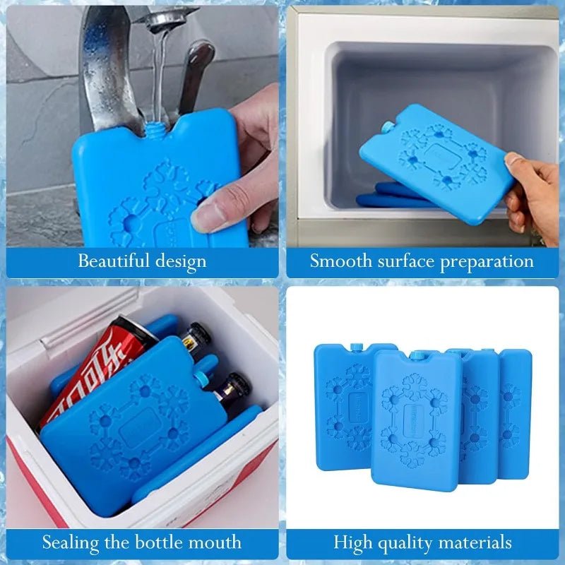 Long-lasting cooling pack for storing fresh food