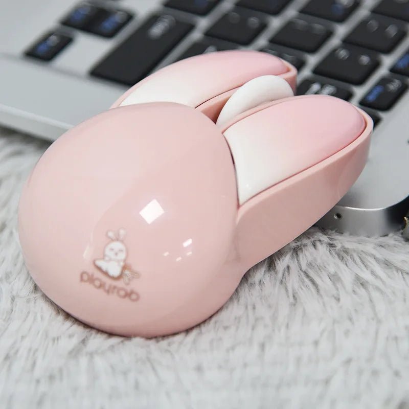 Cute rabbit design wireless mouse