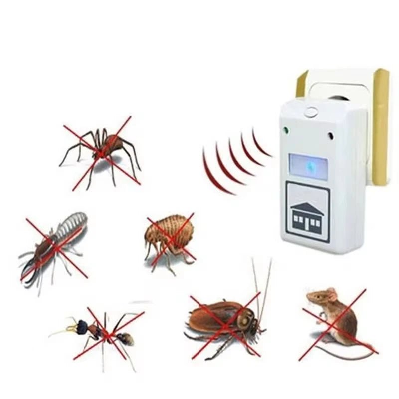 Ultrasonic insect and rodent repellent