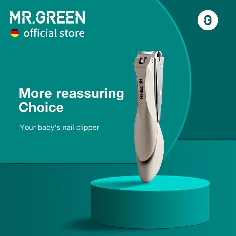 Mr. Green Stainless Steel Baby Nail Clipper with or without Nail Polisher 