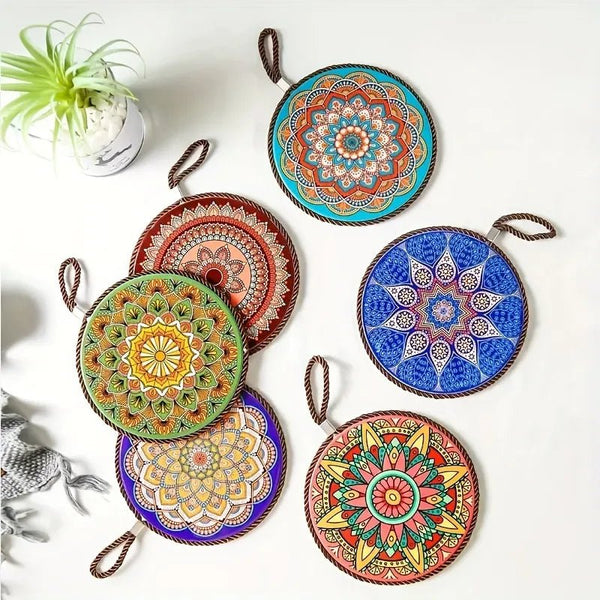 قاعدة حرارية للاطباق الساخنة من السيراميك 16.8سم