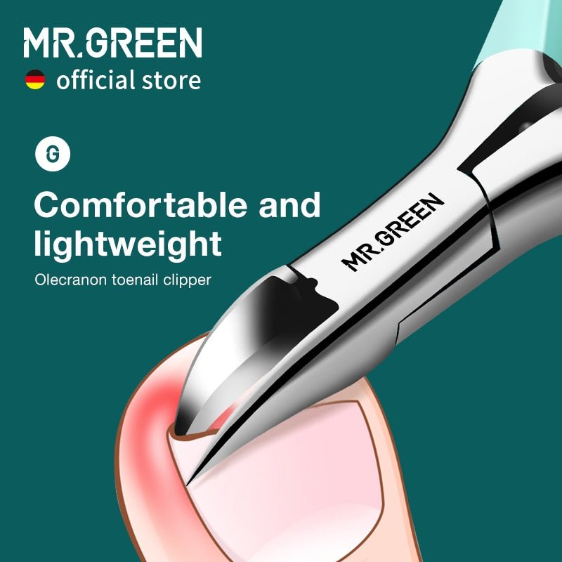 Mr. Green Stainless Steel Nail Clipper with or without Cuticle Remover 