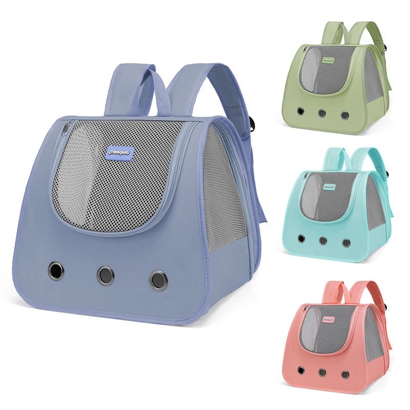 Cat and Pet Carrier Backpack with Adjustable Strap