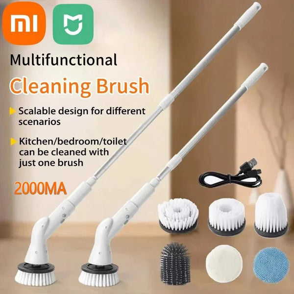 Cordless Rechargeable Rotating Electric Cleaning Brush