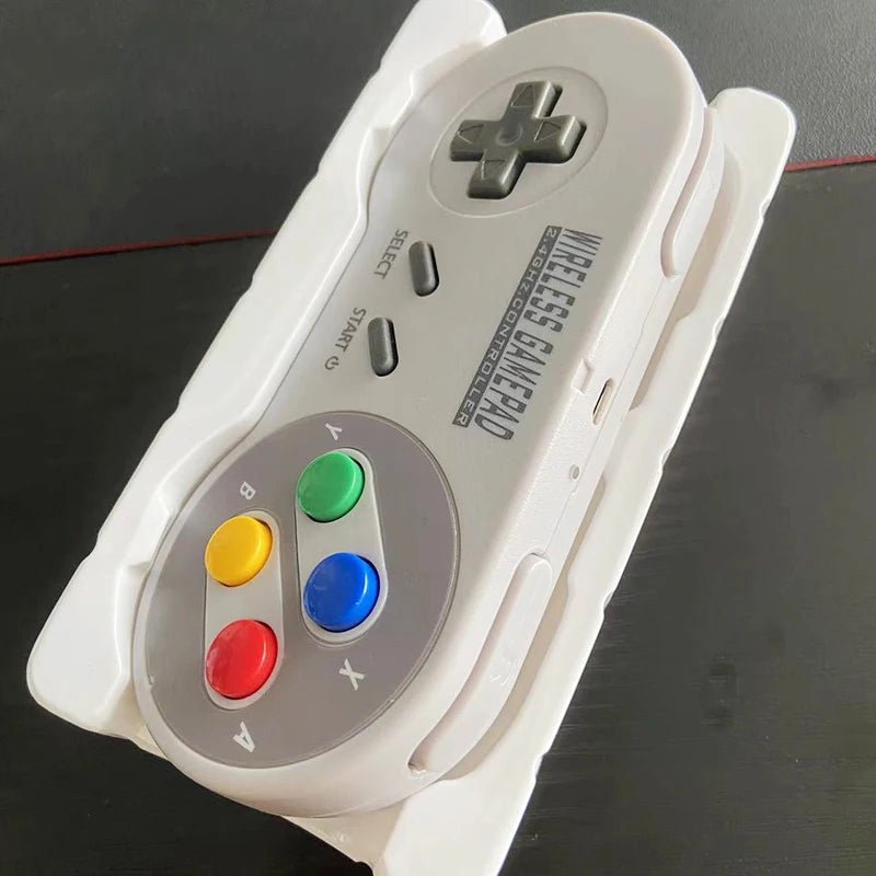 Colorful Wireless Game Controller - 2.4G Controller with Colorful Buttons for Nintendo Switch, PC, Android, and iOS