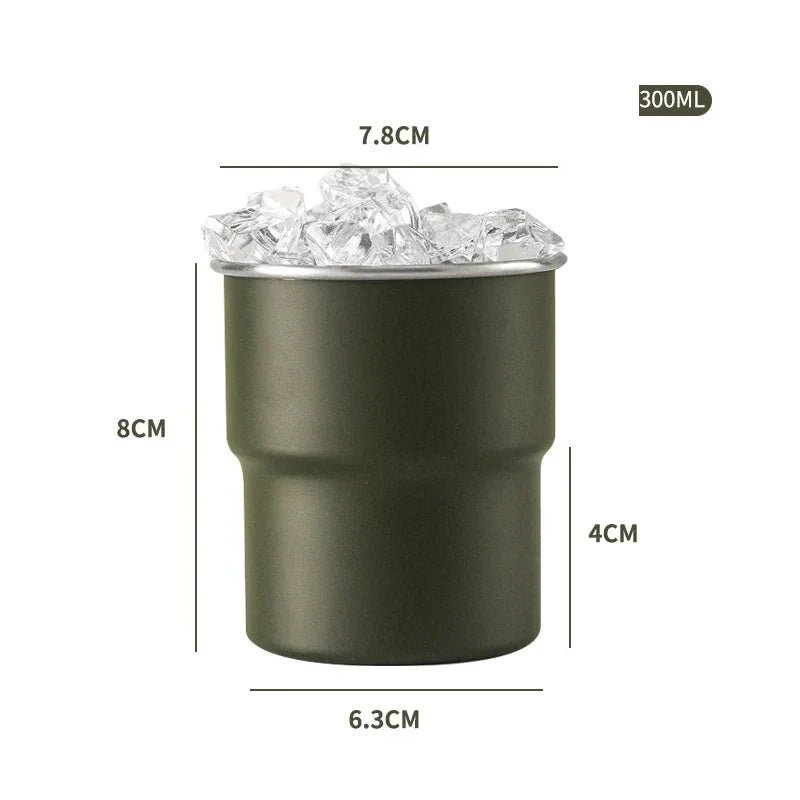 Saudi Arabia Logo Stainless Steel Mug with Lid - 300 ml