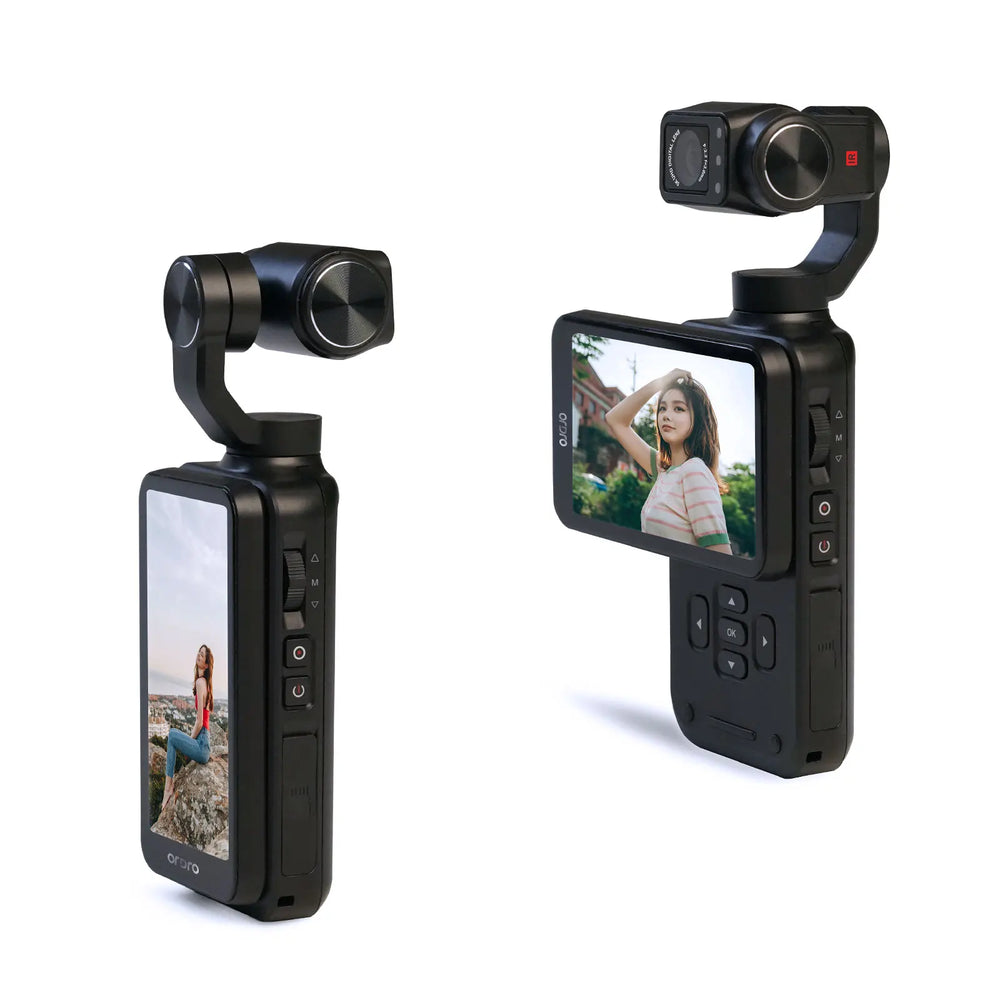كاميرا أكشن ORDRO M5 بدقة 4K مع مثبت جيمبال وتصوير ليلي