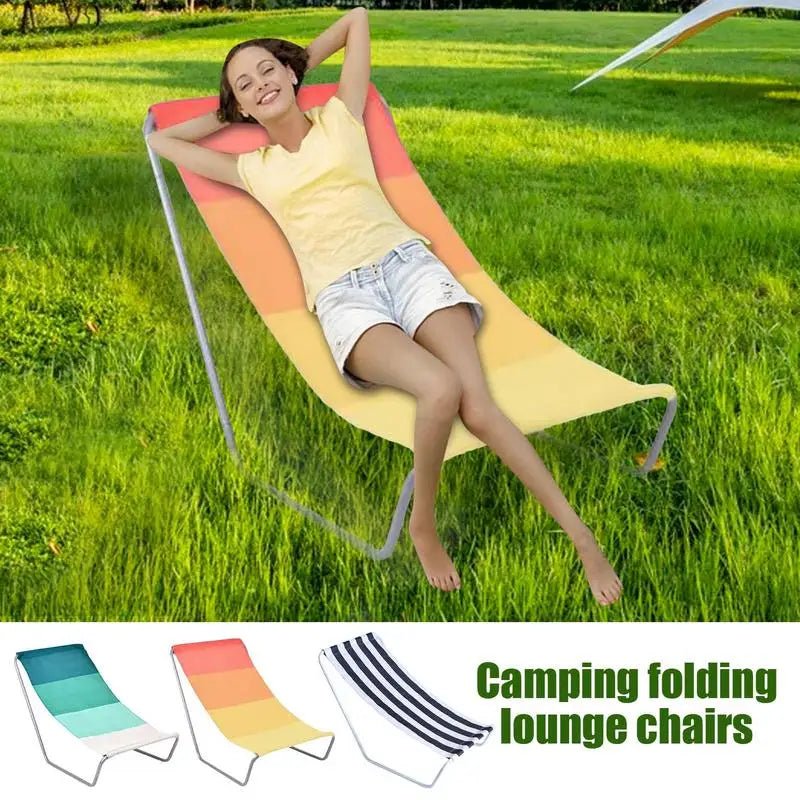 folding sun bed