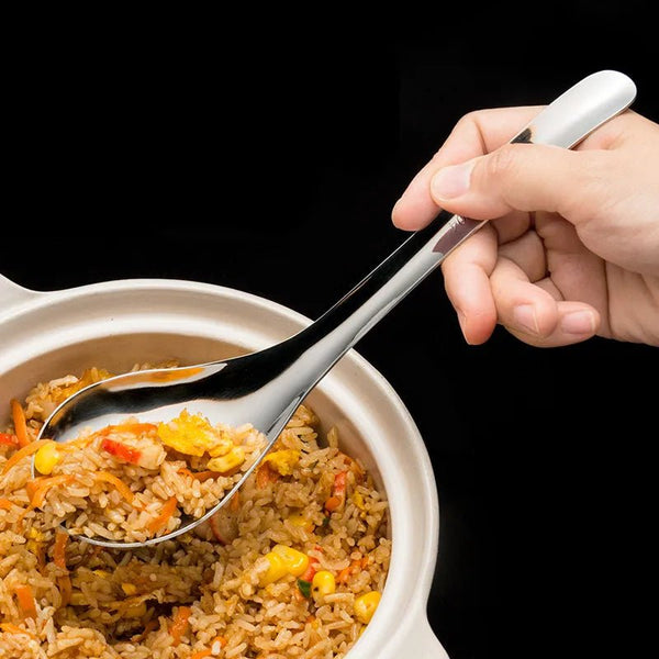 ملعقة ارز من الستانلس ستيل