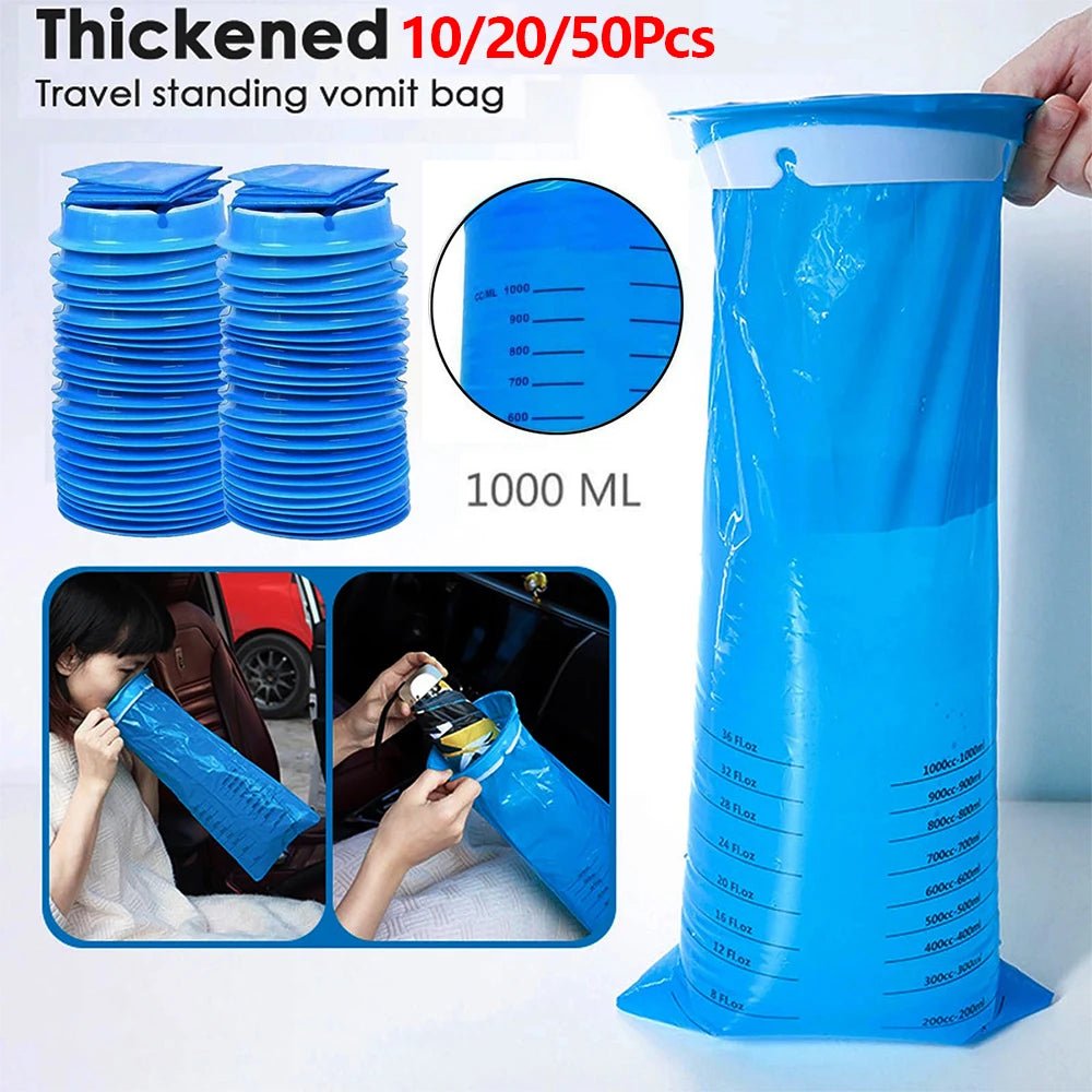 Disposable vomiting bags