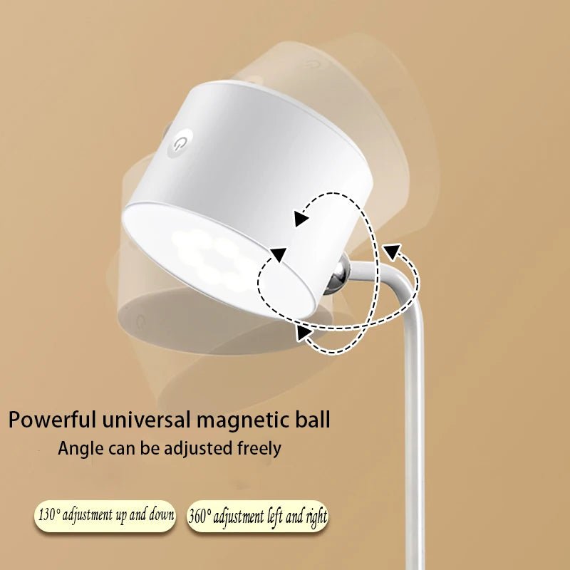Multifunctional LED Table Lamp with Type-C Charging - Study and Office Lamp with Remote Control, Adjustable Night Light