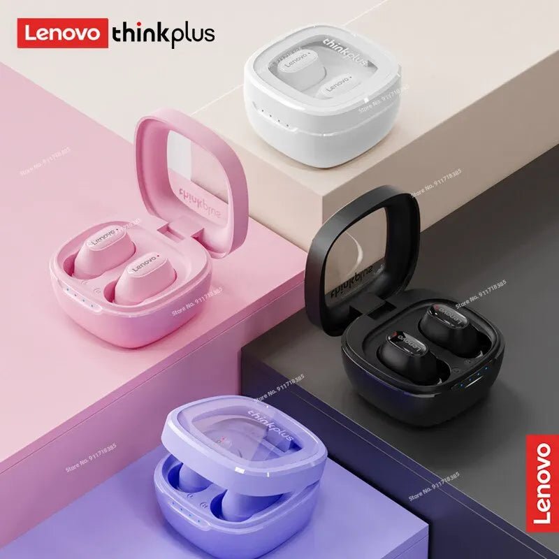 Lenovo XT62 Bluetooth 5.3 Earphones – Wireless Sports Headphones with Microphone and Noise Cancelling Technology