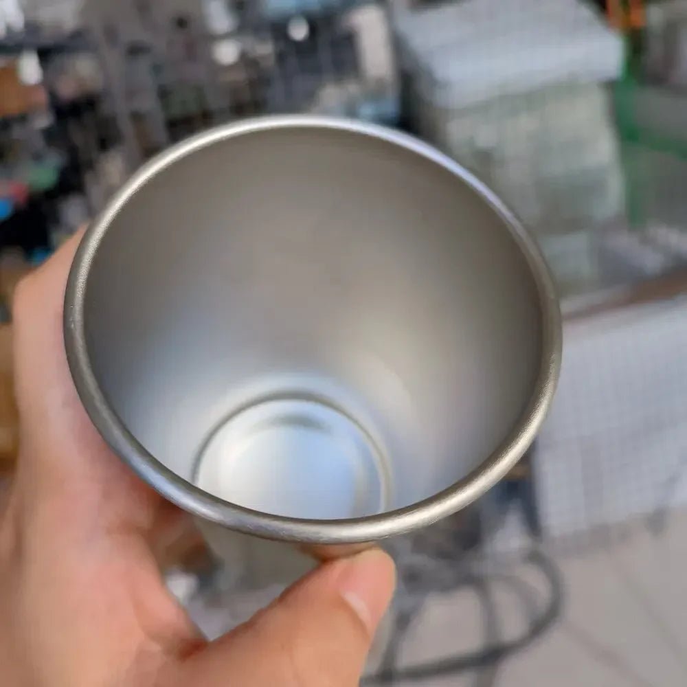 Stainless steel tea cup with lid featuring the Saudi Arabia logo