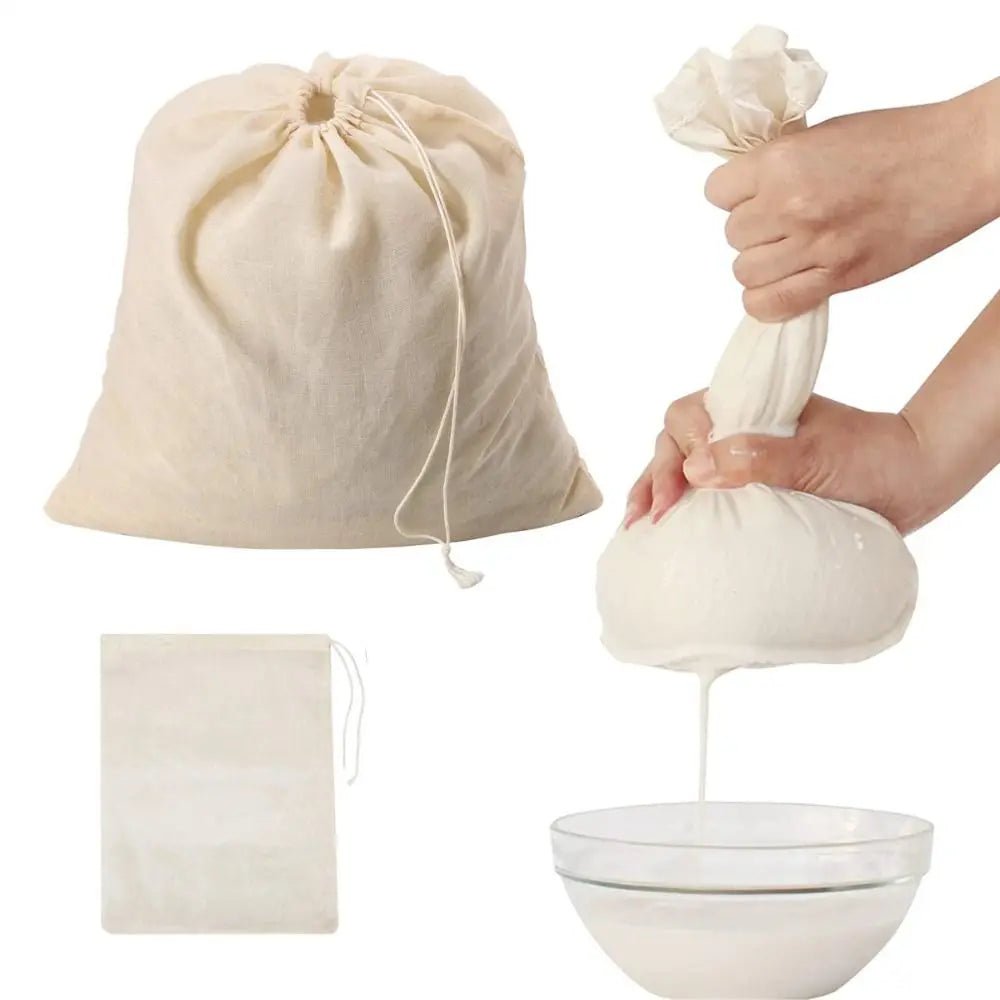 Reusable fabric filter bags