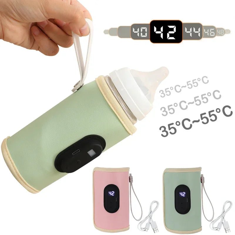 حقيبة حرارية USB لتسخين زجاجات حليب الأطفال