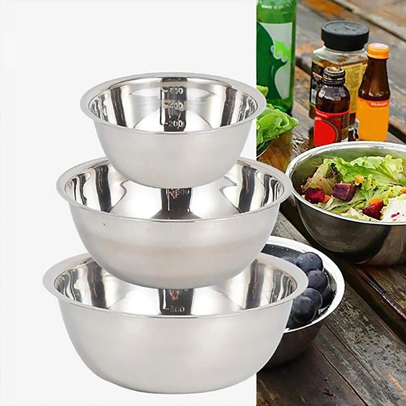 Stainless Steel Mixing Bowl - Multipurpose