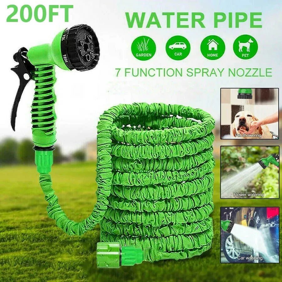 High Pressure Expandable Magic Hose, 7 Spray Functions