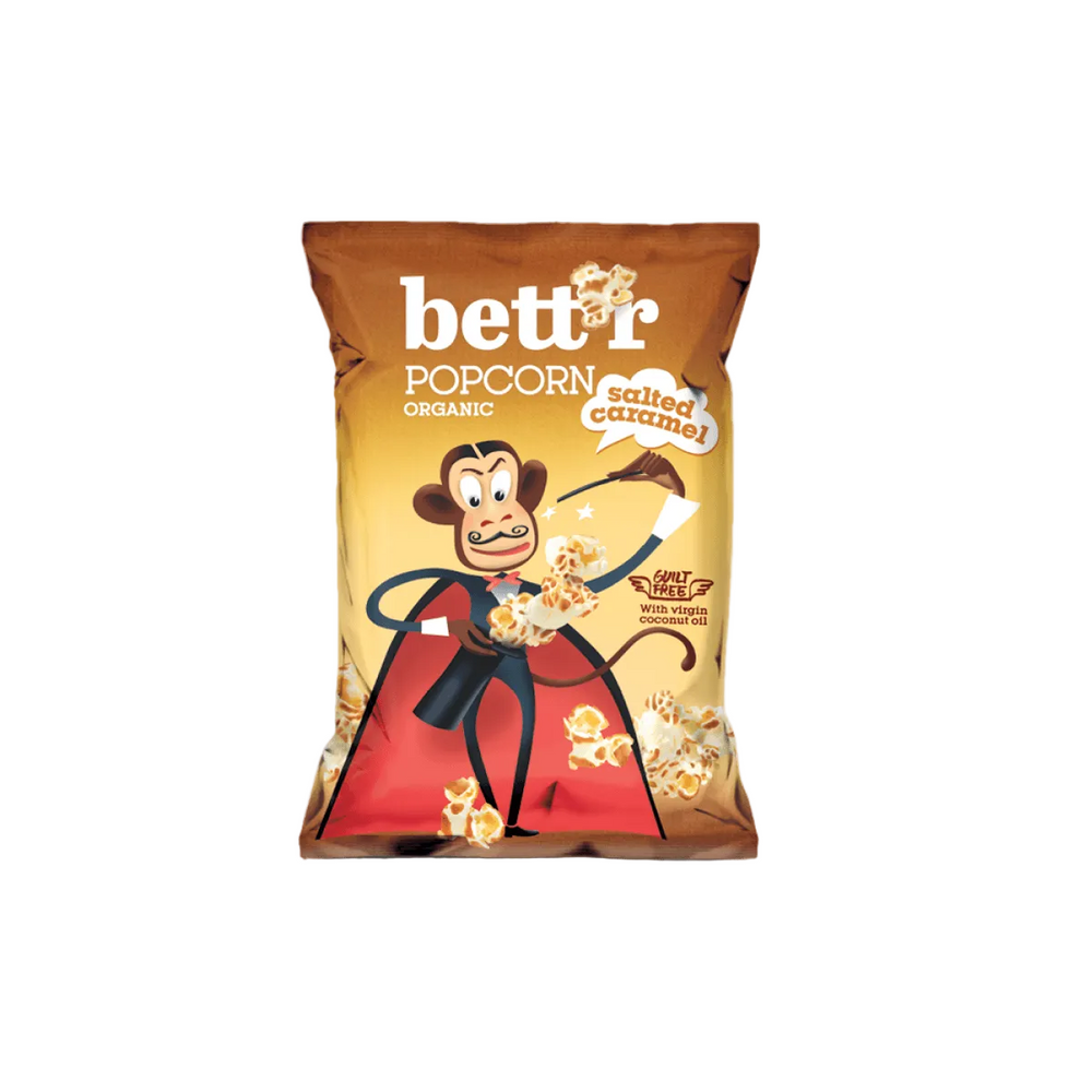 بوب كورن بنكهة الكراميل المملح 60 غرام من SO Bett’r